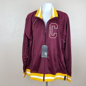Edden Men's Track Jacket Size 3x Full Zip Maroon